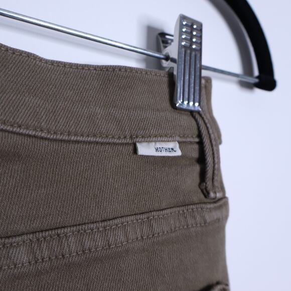 MOTHER Rascal Ankle Step Fray Jeans Capers High Waisted 5 Button Women's 27 - Picture 9 of 12